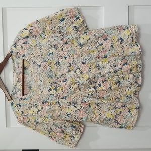 Solitaire Paisley Blouse Size XL